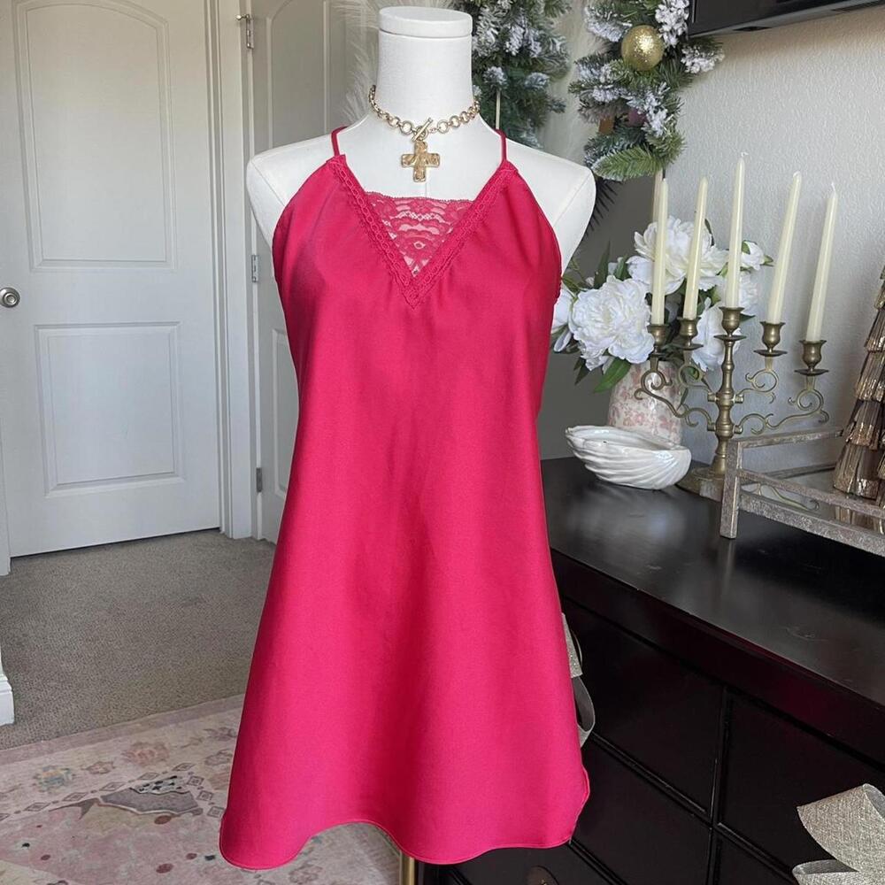 Lace Silky Slip